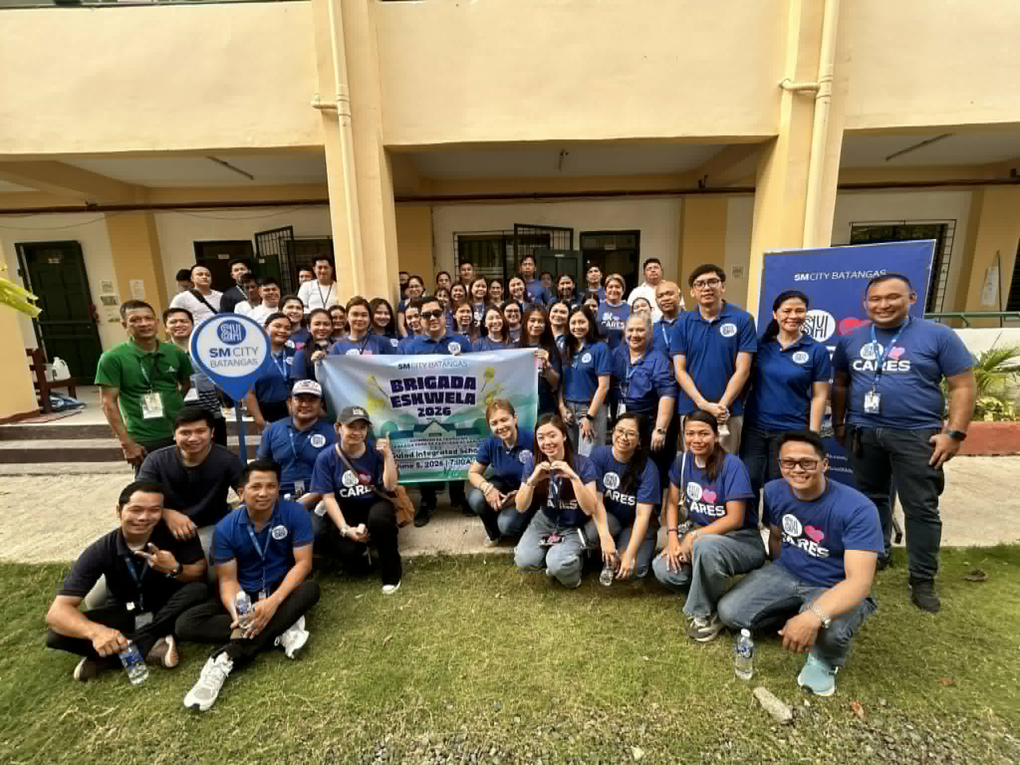 SM Supermalls in Batangas unite for Brigada Eskwela 2026, championing safe, welcoming learning spaces