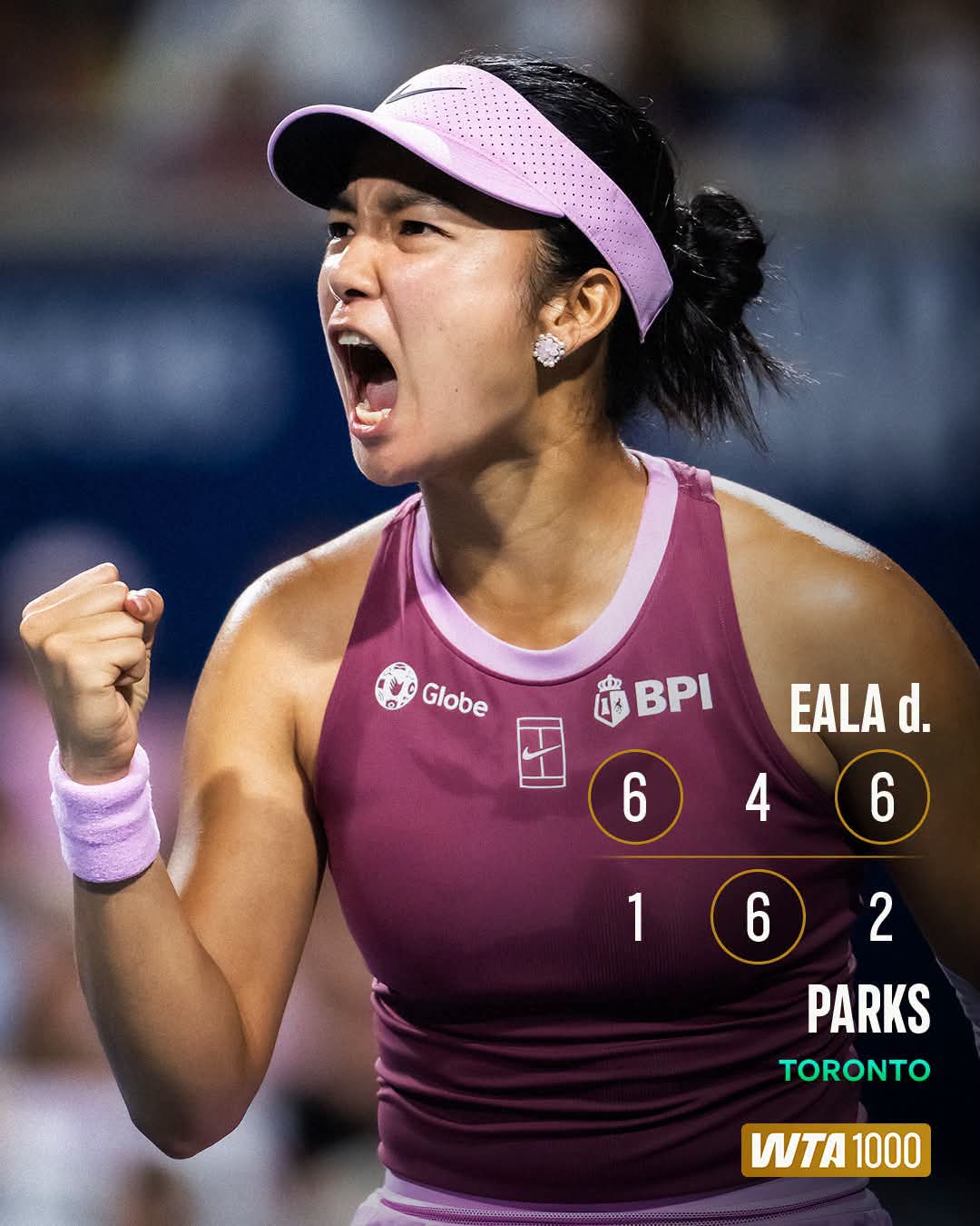 Alexandra Eala vs Alycia Parks 