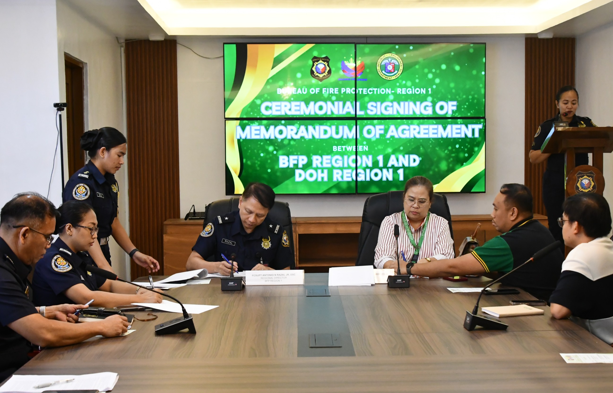 DOH Ilocos, BFP regional office strengthen health data protection through iClinicSys