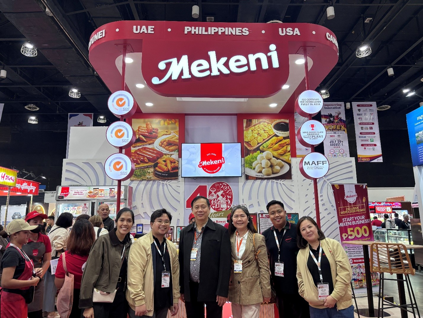Mekeni showcases Filipino food products at WOFEX 2026