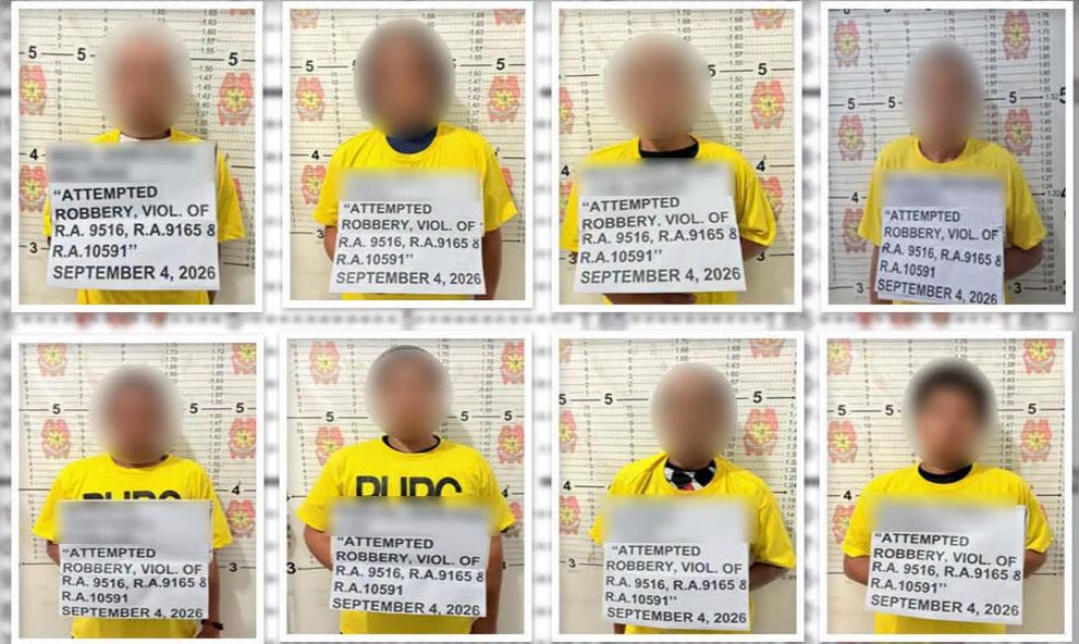 8 kawatan ng pawnshop natimbog matapos itawag sa 911