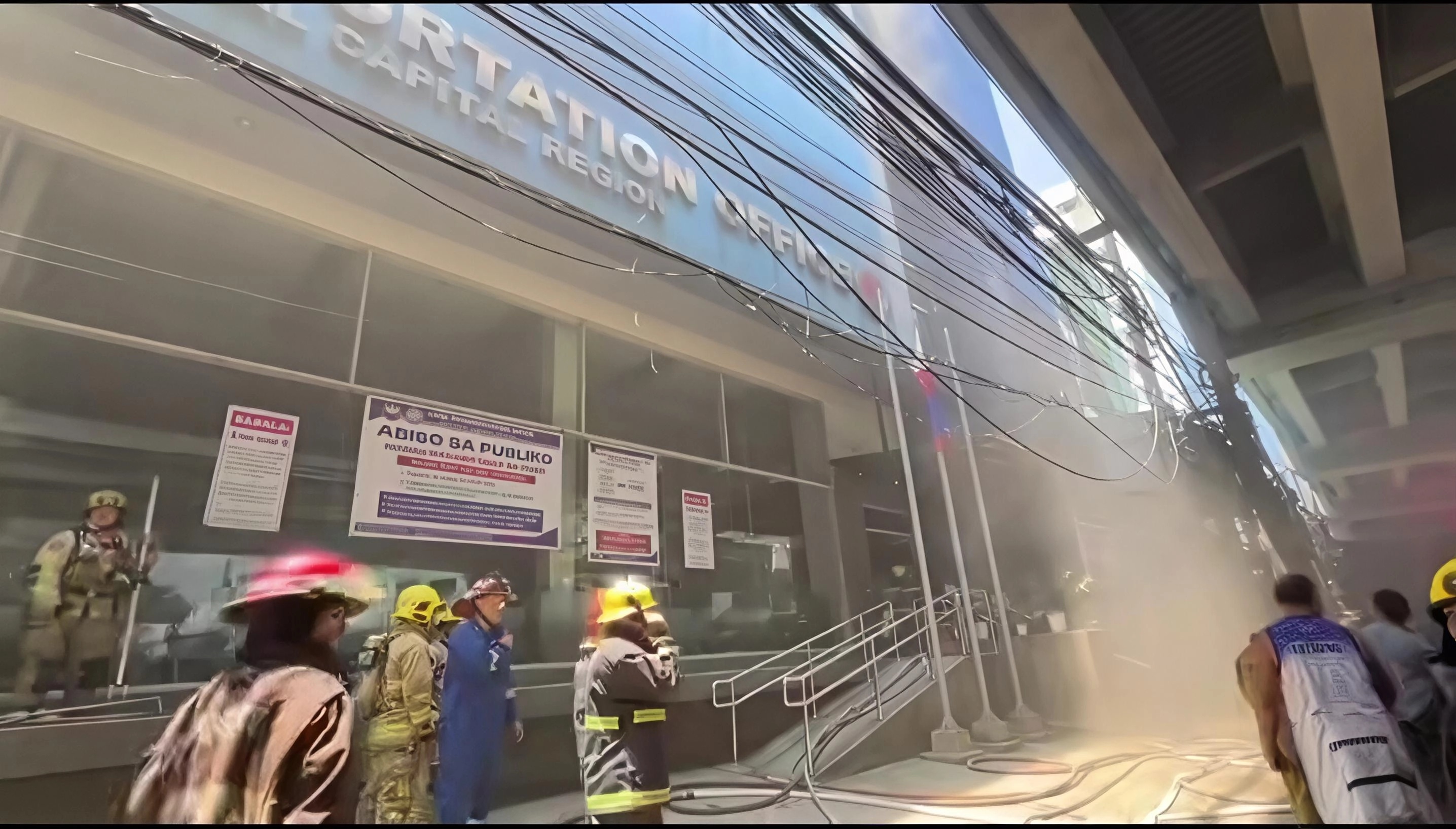 LTO-NCR nilamon ng apoy, P30K kagamitan napinsala