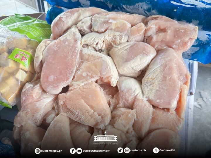 P6.6M Frozen chicken shipment nasabat sa Subic