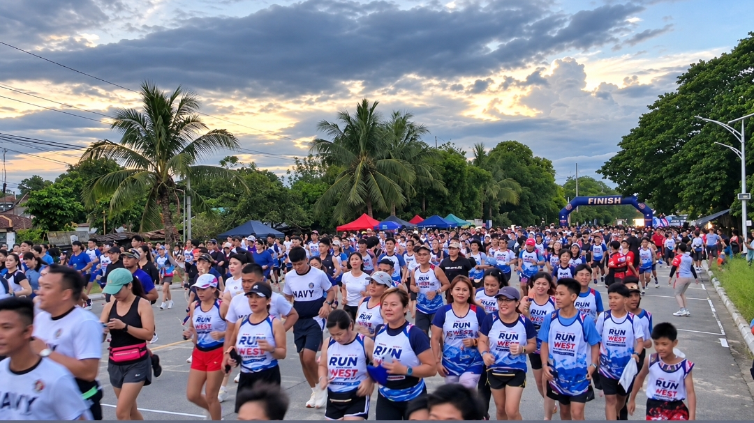 10,000 runners nakiisa sa fun run para sa WPS